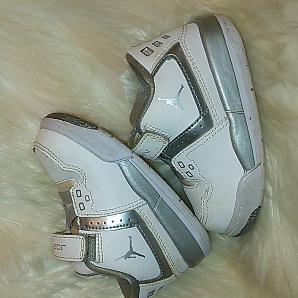 Rare Toddler NIKE JORDAN Flight 23 5c Girl/Boy Sneakers GUC - Picture 4 of 14